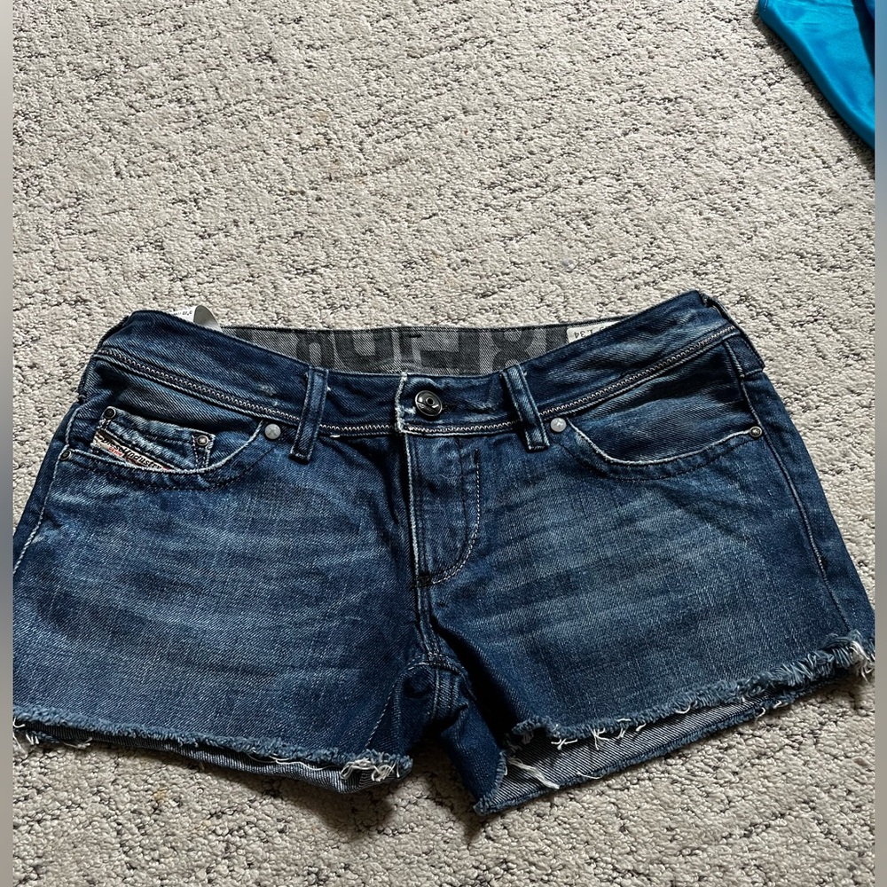 Diesel Jean Shorts Lowky 29 waist
